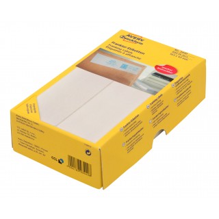 AVERY ZWECKFORM Frankieretiketten 3441 500 Stück permanent 128 x 38 mm weiß