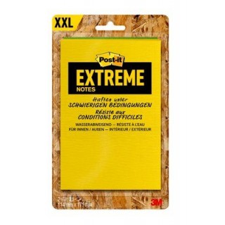 POST-IT® Haftnotizen Extreme Notes EXT57M 2 Blöcke à 25 Blatt 114 x 171 mm farbig sortiert