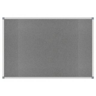 MAUL Pinnboard MAULstandard Textil 180 x 90 cm grau