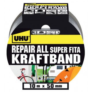 UHU Kraftband Repair All 50 mm x 10 m silber