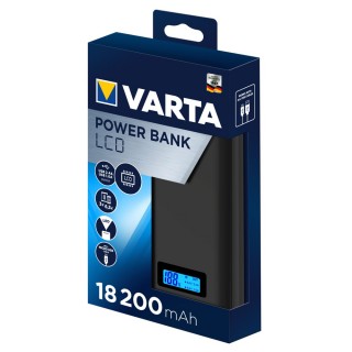 VARTA Power Bank LCD 18200 mAh schwarz