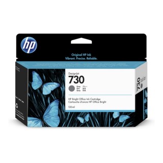 HP Tintenpatrone Nr. 730 130ml grau