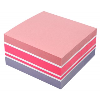 INFO NOTES Haftnotizwürfel Sticky Notes 5654-69 400 Blatt 75x75mm mehrfarbig