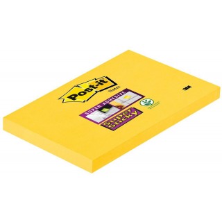 POST-IT® Haftnotizen Super Sticky 655 12 Blöcke à 90 Blatt 78 x 129 mm gelb