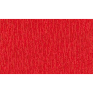 FOLIA Krepppapier 1 Rolle 50 x 250 cm feuerrot