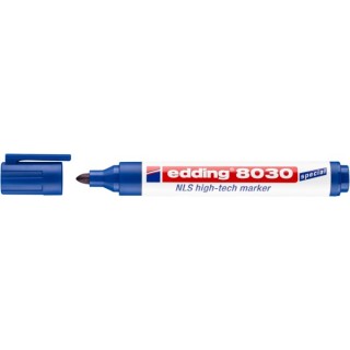 EDDING NLS High-Tech Marker 8030 Rundspitze 1,5-3 mm permanent blau