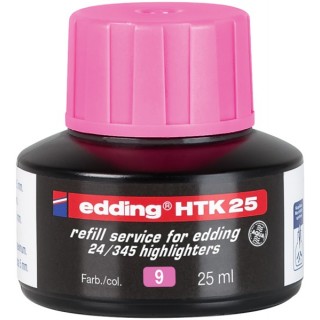 EDDING Nachfülltinte HTK25 25 ml neonpink