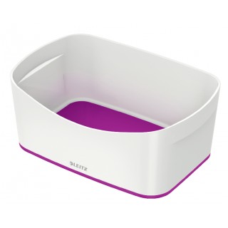 LEITZ Aufbewahrungschale WOW MyBox 5257 246 x 98 x 160 mm weiß/violett