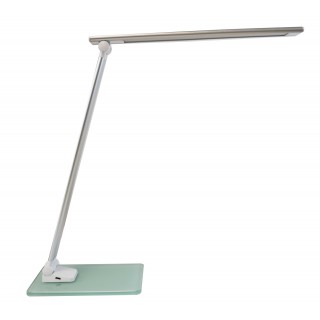 UNILUX LED-Tischleuhte Popy mit Glassockel weiß