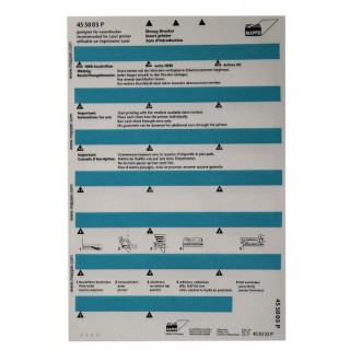 MAPPEI Selbstklebeprintreiter 455003P 100 Stück 55 x 10 mm blau