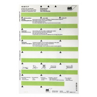 MAPPEI Selbstklebeprintreiter 455011P 100 Stück 55 x 10 mm hellgrün