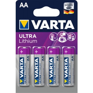 VARTA Batterie Ultra Lithium AA 4 Stück im Blister