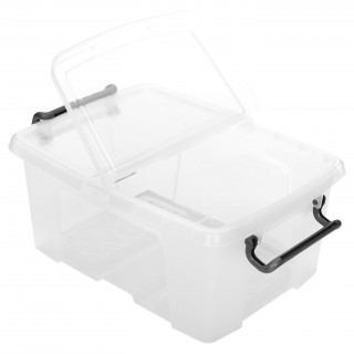 CEP Aufbewahrungsbox Smart Storemaster 12 l mit Deckel transparent