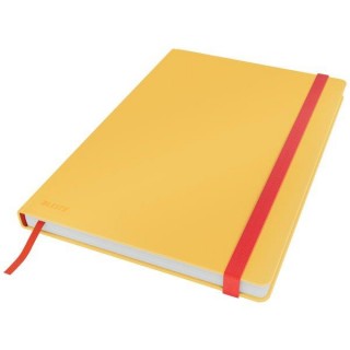 LEITZ Notizbuch Cosy DIN B5 80 Blatt kariert 100 g/m² warmes gelb