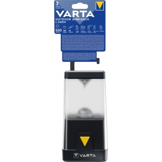 VARTA Campinglampe Outdoor Ambiance Lantern L30RH schwarz