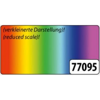 FOLIA Fotokarton 77095 10 Bögen 300 g/m² 50 x 70 cm regenbogenverlauf