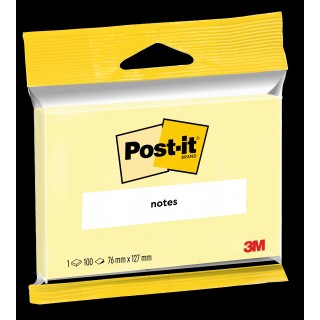 POST-IT® Haftnotizen 6830GB 1 Block 100 Blatt 127 x 76 mm gelb