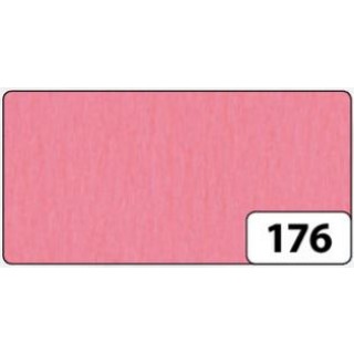 FOLIA Krepppapier 820176 10 Rollen 32 g/m² 50 cm x 2,5 m rosa