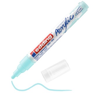 EDDING Acrylmarker 5100 mit Rundspitze 2-3 mm (M) permanent pastellblau