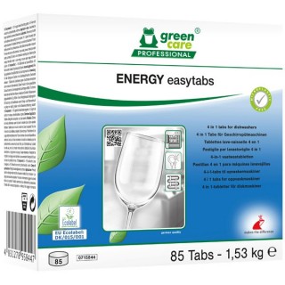 GREEN CARE PROFESSIONAL Geschirrspültabs Energy 85 Stück 4-in-1 Funktion