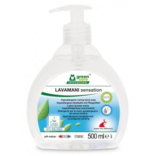 TANA Flüssigseife Green Care Professional Lavamani Sensation 500 ml mit Pumpspender