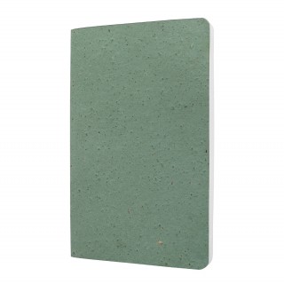 SIGEL Notizbuch Re-Up DIN A5 100 g/m² 100 Blatt kariert mit Softcover grün