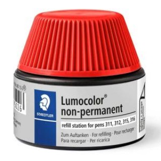 STAEDTLER Nachfülltinte Lumocolor® 487 15 non-permanent 15 ml rot