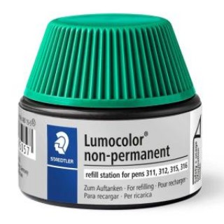 STAEDTLER Nachfülltinte Lumocolor® 487 15 non-permanent 15 ml grün