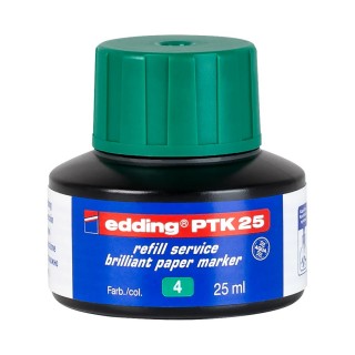 EDDING Nachfülltinte PTK25 permanent 25 ml grün