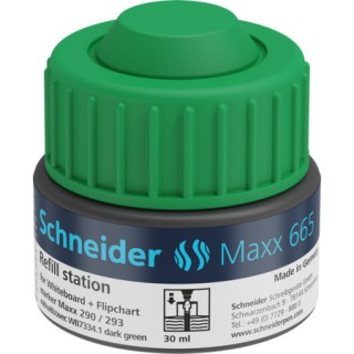 SCHNEIDER Refillstation Maxx 665 30 ml grün