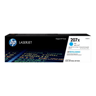 HP Toner 207X (W2211X) 2.450 Seiten cyan