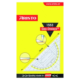 ARISTO Geo-Dreieck 1553 mit Griff 16 cm
