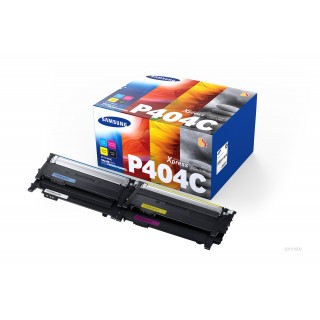 SAMSUNG Toner CLT-P404C schwarz, cyan, magenta, gelb