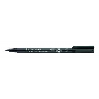 STAEDTLER OHP-Stift Lumocolor® 313 permanent 0,4 mm schwarz