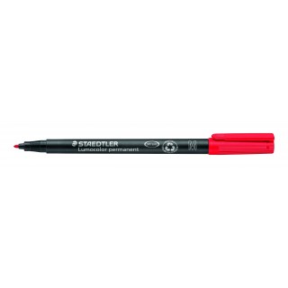 STAEDTLER OHP-Stift Lumocolor® 317 permanent M 1 mm rot