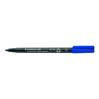 STAEDTLER OHP-Stift Lumocolor® 317 permanent M 1 mm blau