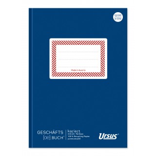 URSUS Ö-Geschäftsbuch A5 96 Blatt 80 g/m² kariert