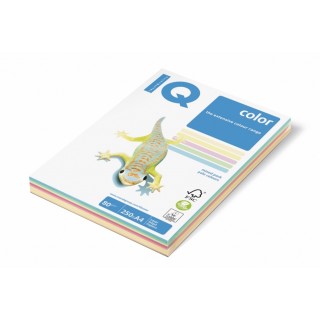 IQ Color Kopierpapier DIN A4 250 Blatt 80 g/m² Pastellfarben