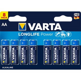 VARTA Batterien Longlife Power AA LR06 8 Stück 1,5 Volt 