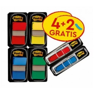 POST-IT® Index-Set 680-VAD5-EU 4x50 Haftstreifen und 2x24 Pfeile farbig sortiert