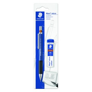 STAEDTLER Druckbleistift Mars® Micro 775 inkl. 12 Minen 0,5 mm