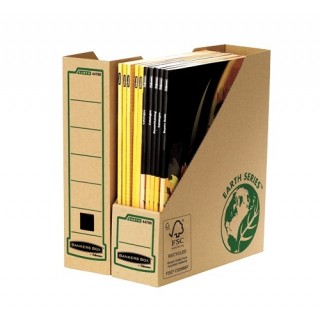 FELLOWES Stehsammler Bankers Box R-Kive 4470001 A4 aus Recyclingkarton braun