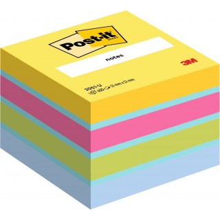 POST-IT® Haftnotizwürfel 2051U 400 Blatt 51 x 51 mm mehrfarbig