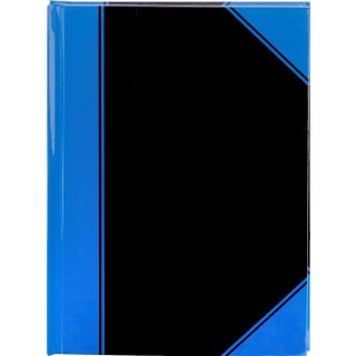 Chinabuch A5 96 Blatt 60 g/m² liniert schwarz/blau