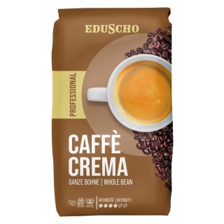 EDUSCHO Kaffee Professionale Caffé Crema 1 kg ganze Bohne