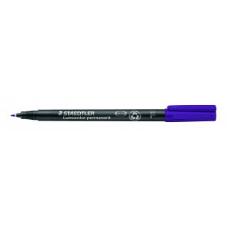 STAEDTLER OHP-Stift Lumocolor® 318 permanent 0,6 mm violett
