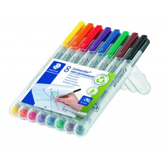 STAEDTLER OHP-Stift Lumocolor® 311 non-permanent 0,4 mm 8 Stück mehrere Farben
