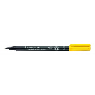 STAEDTLER OHP-Stift Lumocolor® 313 permanent 0,4 mm gelb