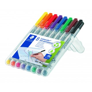 STAEDTLER OHP-Stift Lumocolor® 315 non-permanent 1 mm 8 Stück mehrere Farben