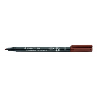 STAEDTLER OHP-Stift Lumocolor® 317 permanent 1 mm braun